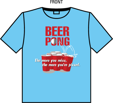 Beer Pong: The more you miss...