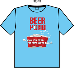 Beer Pong: The more you miss...